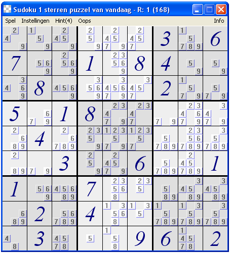 Sudoku Puzzel