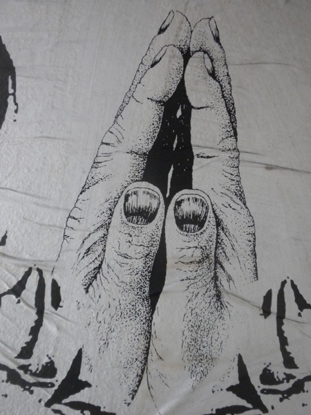 Zoom in handen-tattoo