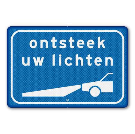 Ontsteek uw lichten